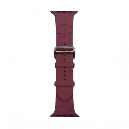 Ремінець для годинника Apple Watch Hermès 38/40/41mm 5.Wine Red
