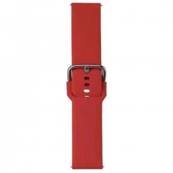 Ремінець для годинника Universal Buckle Solid 22mm Red