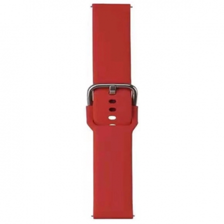 Ремінець для годинника Universal Buckle Solid 22mm Red