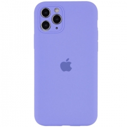 Чохол для смартфона Silicone Full Case AA Camera Protect for Apple iPhone 11 Pro Max кругл 26,Elegant Purple