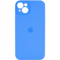 Чохол для смартфона Silicone Full Case AA Camera Protect for Apple iPhone 14 38,Surf Blue