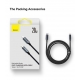 Кабель Baseus USB Type C - Lightning PD 20 Вт Fast Charging Cable for iPhone 1 м Black (CAJY010501)