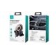 Тримач для мобільного Usams US-CD170 Magnetic Car Wireless Charging Phone Holder (Air Vent) 15W (With Magnetic Ring) Transparent