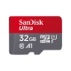 microSDHC (UHS-1) SanDisk Ultra 32Gb class 10 A1 (120Mb/s) (adapter SD)