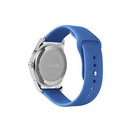 Ремінець для годинника Universal Silicone Classic 22mm 25.Cobalt Blue