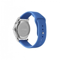 Ремінець для годинника Universal Silicone Classic 20mm 25.Cobalt Blue