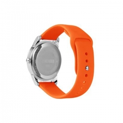 Ремінець для годинника Universal Silicone Classic 22mm 17.Apricot Orange