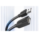 Кабель Подовжувач USB2.0 Extension Cable 3M Black (VAS-A44-B300)