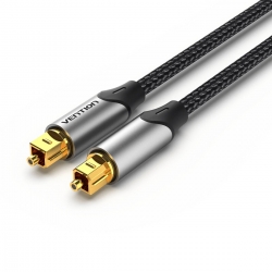 Кабель Vention Optical Fiber Audio Cable Aluminum Alloy Type 3M Gray (BAVHI)