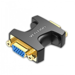 Адаптер Vention VGA Female to Female Adapter Black (DDGB0)