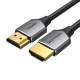 Кабель Vention Ultra Thin HDMI Male to Male HD v2.0 Cable 0.5M Gray Aluminum Alloy Type (ALEHD)