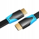 Кабель Vention Flat HDMI v2.0 Cable Плоский 1M Black (VAA-B02-L100)