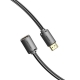 Кабель Подовжувач Vention HDMI-A Male to HDMI-A Female 4K HD Cable PVC Type 1.5M Black (AHCBG)