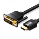 Кабель Vention HDMI to DVI Cable 3M Black (ABFBI)