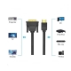 Кабель Vention HDMI to DVI Cable 3M Black (ABFBI)