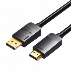 Кабель Vention DP to HDMI Cable 1.5M Black (HADBG)