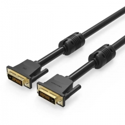Кабель Vention DVI(24+1) Male to Male Cable 1M Black (EAABF)