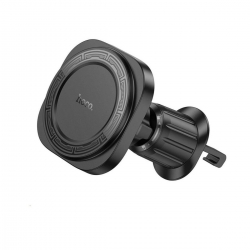 Тримач для мобільного HOCO H28 Rainbow ring magnetic car holder(air outlet) Black