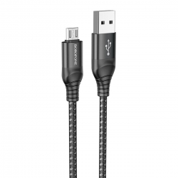 Кабель BOROFONE BX56 Delightful charging data cable for iP Black
