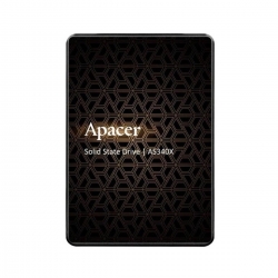 SSD Apacer AS340X 480GB 2.5" 7mm SATAIII 3D NAND Read/Write: 550/520 MB/sec Bulk