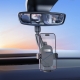 Тримач для мобільного HOCO H17 Waves rearview mirror car holder Black