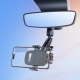 Тримач для мобільного HOCO H17 Waves rearview mirror car holder Black