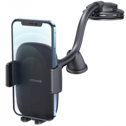 Тримач для мобільного Usams US-ZJ065 Car Center Console Retractable Phone Holder(Adjustable Gooseneck)