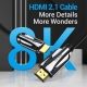 Кабель Vention HDMI-HDMI, 1M, v2.1, 8K 60Hz, 4K 120Hz, 2K 144Hz, 1080P 160Hz (AANBF)