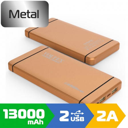 

Внешний аккумулятор Voltex 13000mAh VPBF1-250.21 Gold