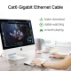 Мережевий кабель UGREEN NW102 Cat 6 U/UTP Lan Flat Cable 5m (Black)(UGR-50176)