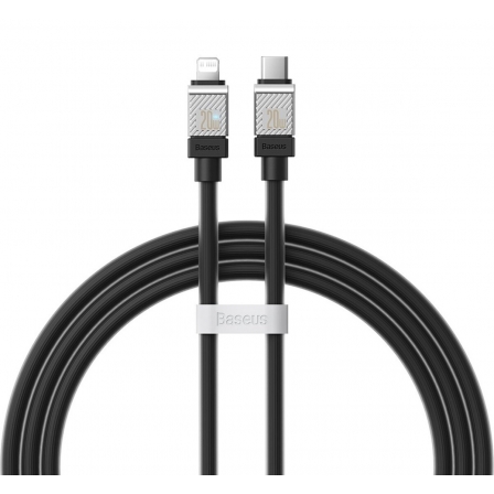 Кабель Baseus CoolPlay Series Fast Charging Cable Type-C to iP 20W 2m Black