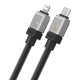 Кабель Baseus CoolPlay Series Fast Charging Cable Type-C to iP 20W 2m Black