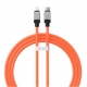 Кабель Baseus CoolPlay Series Fast Charging Cable Type-C to iP 20W 1m Orange