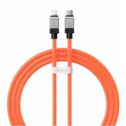 Кабель Baseus CoolPlay Series Fast Charging Cable Type-C to iP 20W 1m Orange