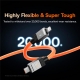 Кабель Baseus CoolPlay Series Fast Charging Cable Type-C to iP 20W 1m Orange