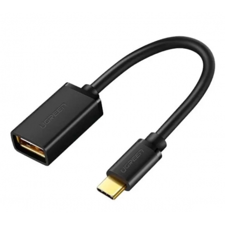 Кабель UGREEN US154 USB-C Male to USB 3.0 A Female Cable (Black)(UGR-30701)