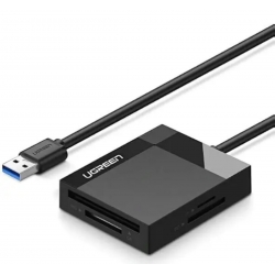Картрідер UGREEN CR125 USB 3.0 All-in-One Card Reader 50cm(UGR-30333)