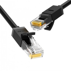Кабель UGREEN NW102 Cat 6 U/UTP Lan Cable 1m (Black)(UGR-20159)