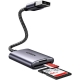 Картрідер UGREEN CM401 USB-A to SD/TF Memory Card Reader Alu Case(UGR-80887)