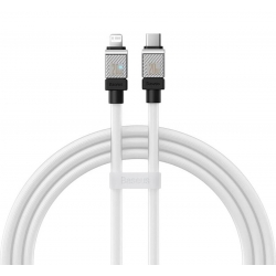 Кабель Baseus CoolPlay Series Fast Charging Cable Type-C to iP 20W 2m White
