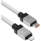 Кабель Baseus CoolPlay Series Fast Charging Cable Type-C to iP 20W 2m White