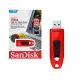 Flash SanDisk USB 3.0 Ultra 64Gb (130Mb/s) Red