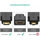 Адаптер UGREEN Mini HDMI Male to HDMI Female Adapter (Black)(UGR-20101)