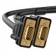 Кабель UGREEN VG101 VGA Male to Male Cable 1m (Black)(UGR-11673)