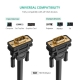 Кабель UGREEN VG101 VGA Male to Male Cable 1m (Black)(UGR-11673)