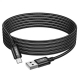 Кабель HOCO X91 Radiance charging data cable for Micro(L3M) Black