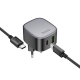 Мережевий зарядний пристрій HOCO CS32A Rise PD20W+QC3.0 charger set(Type-C to Type-C) Black