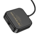 Хаб HOCO HB35 Easy link 4-in-1 100 Mbps Ethernet Adapter(Type-C to USB2.0*3+RJ45)(L0.2M) Black