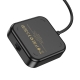 Хаб HOCO HB35 Easy link 4-in-1 Gigabit Ethernet Adapter(Type-C to USB3.0*3+RJ45)(L0.2M) Black