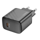 Мережевий зарядний пристрій HOCO CS22A Value single port PD30W charger Black